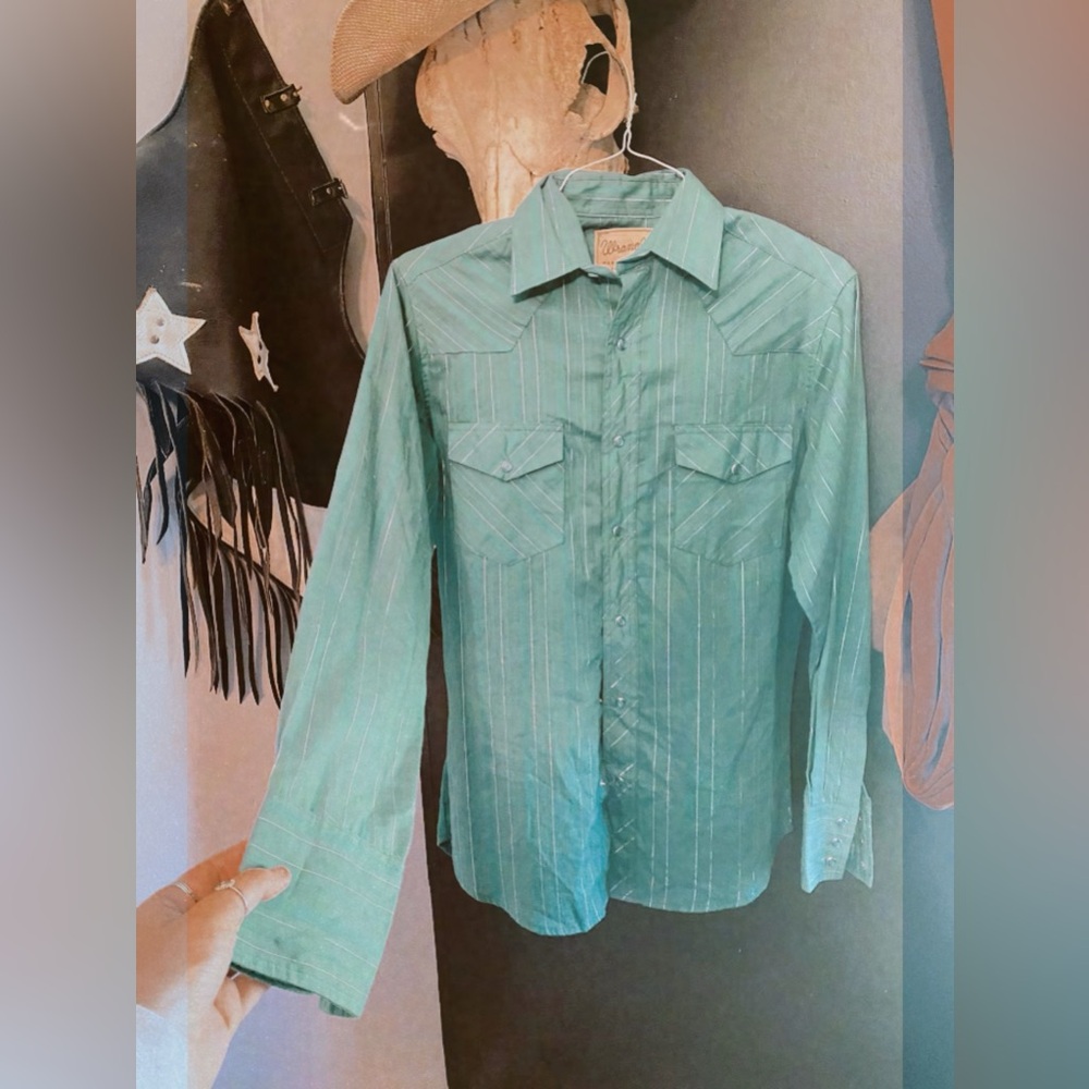 vintage wrangler pearlsnap ❤️‍🔥